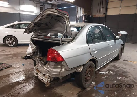 2005 Honda Civic Lx из США, поврежденный, VIN 2HGES16625H614862